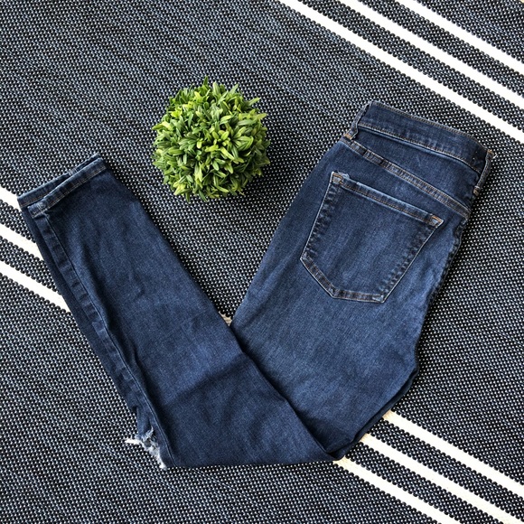 Free People Busted Knee Skinny Jeans - Picture 6 of 7